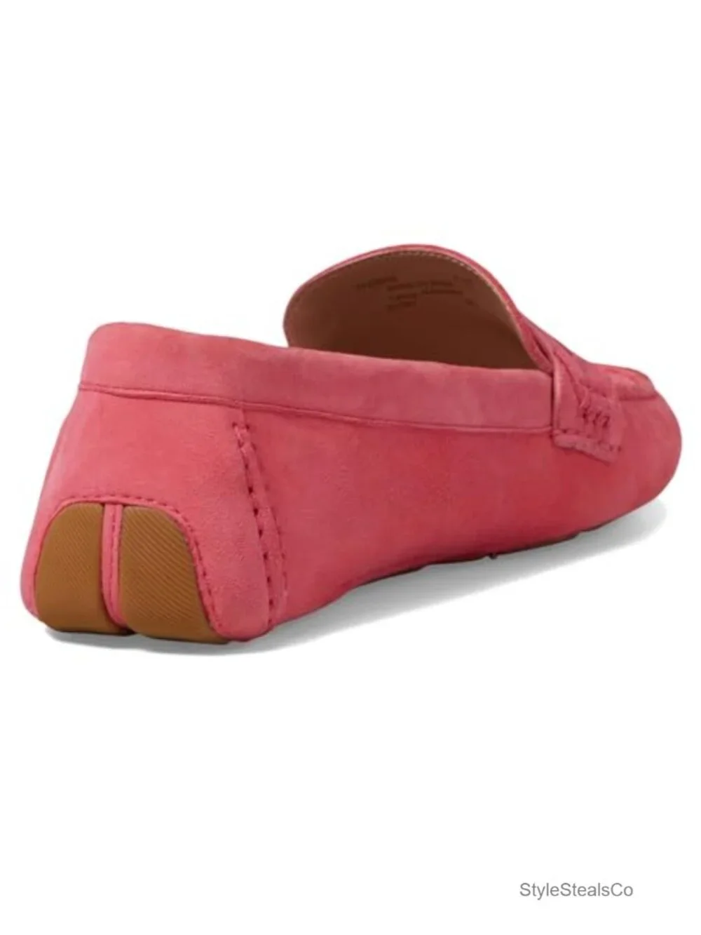 Women's Driver Loafers Leverback Laser Chain PU Sock Lining Casual Slip-On
